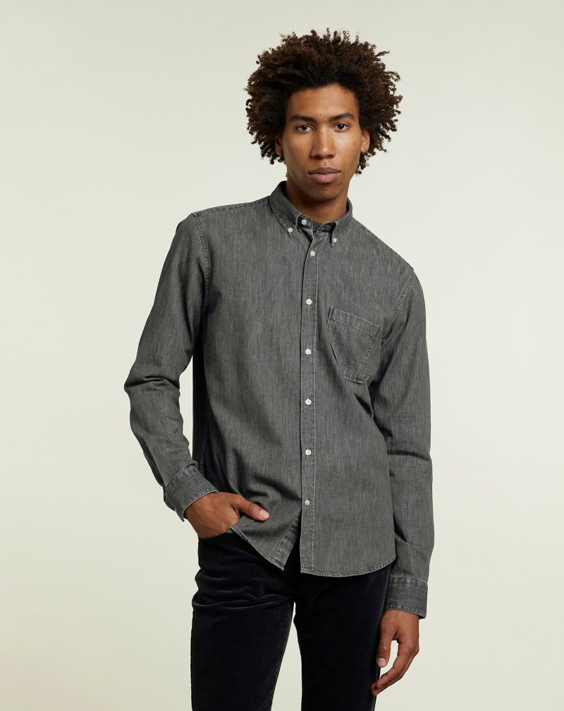 chemise clyde gris 402119